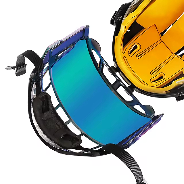 PRE-ORDER Chrome Bubble Hockey Mask