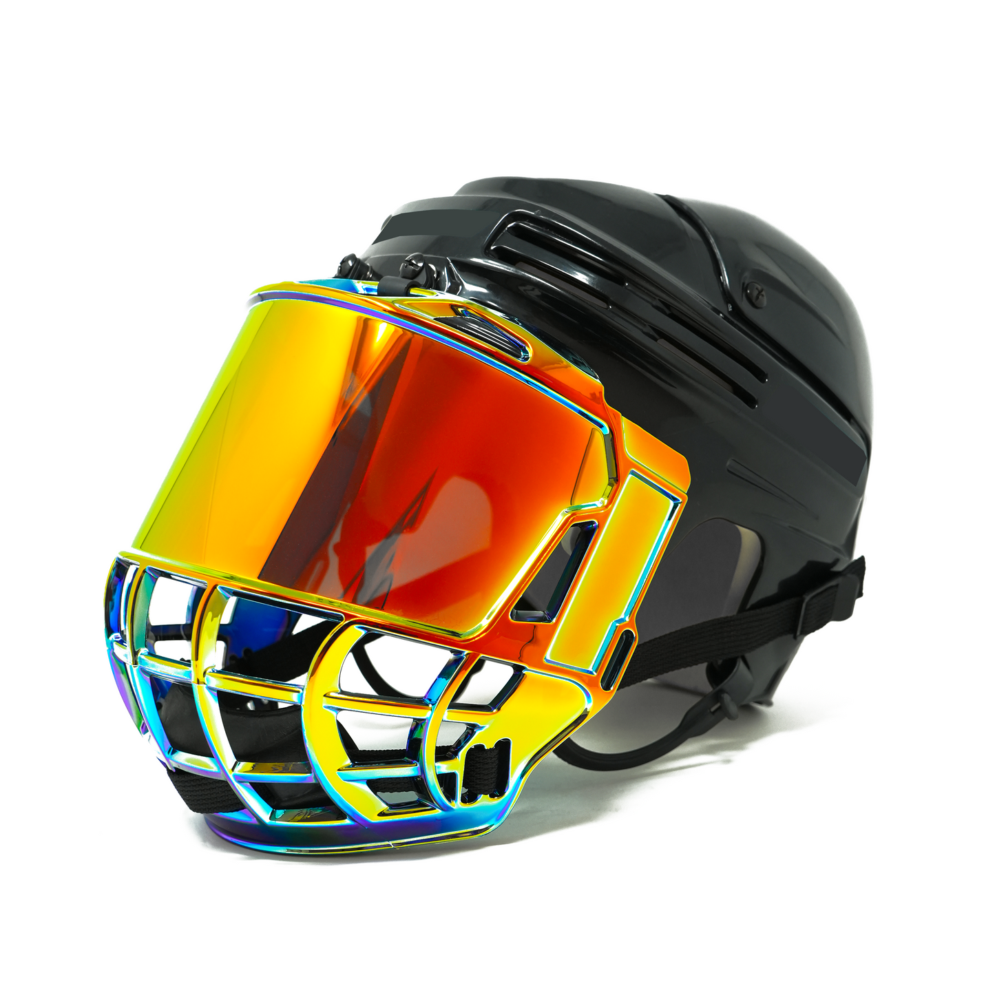 PRE-ORDER Chrome Bubble Hockey Mask
