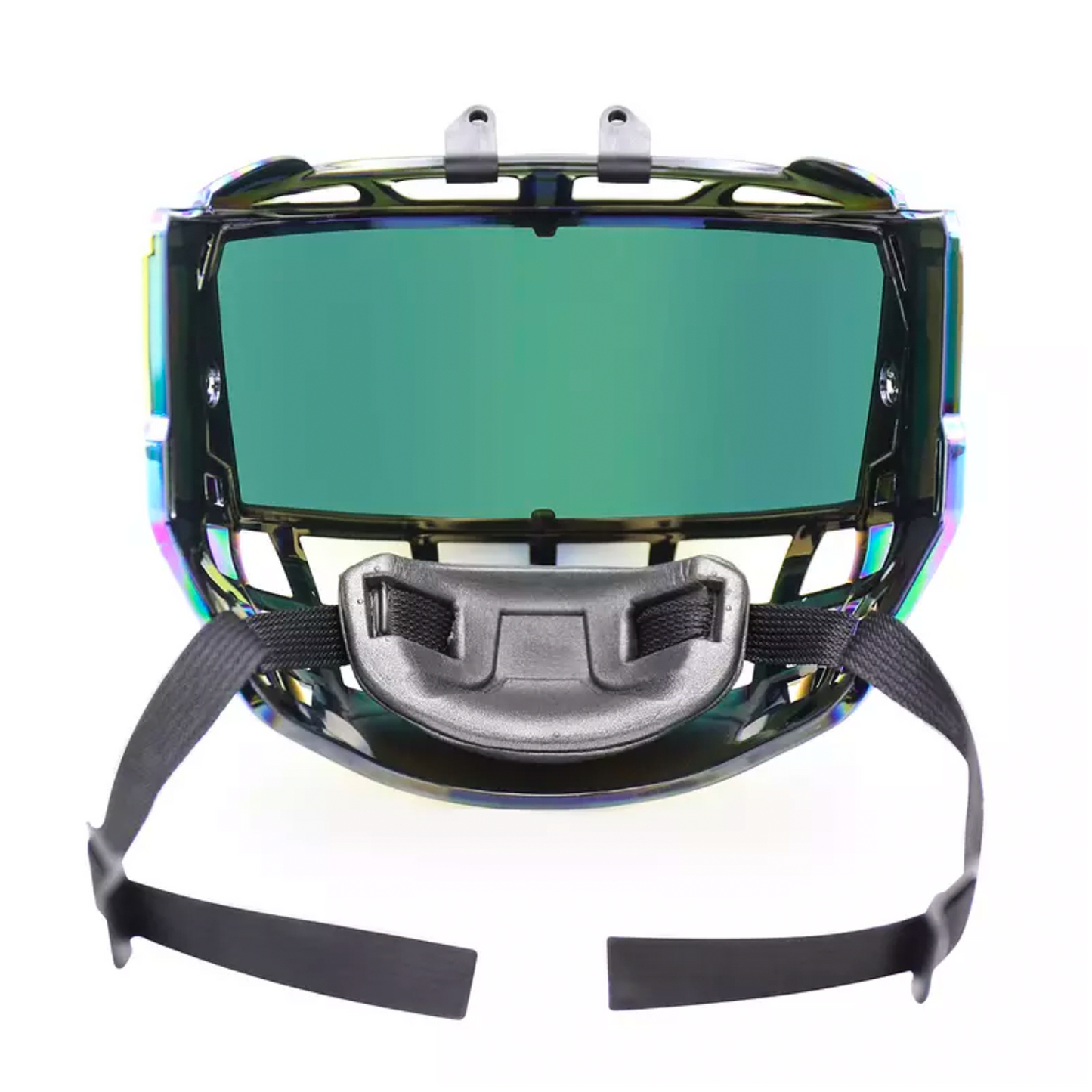 Junior Chrome Bubble Hockey Mask